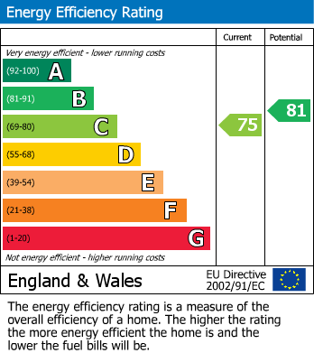EPC Graph for Langley Mill, Nottingham, Derbyshire