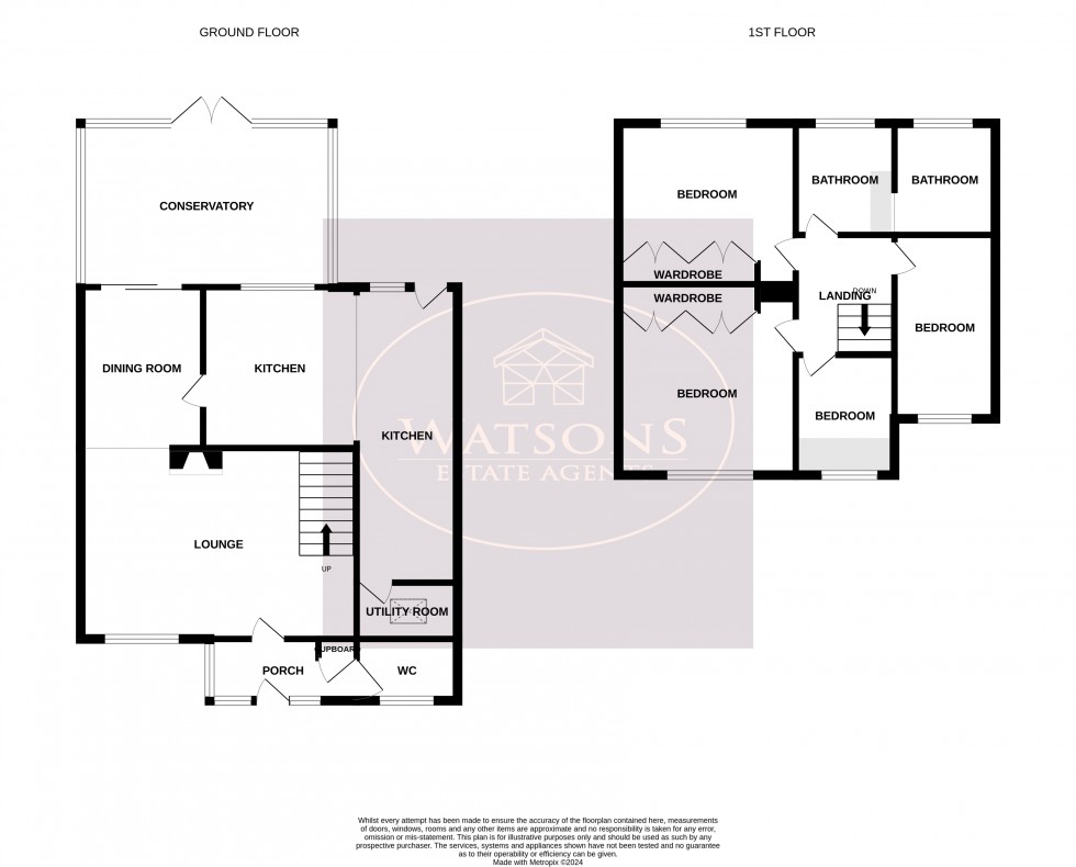 Floorplan for Newthorpe, Nottingham