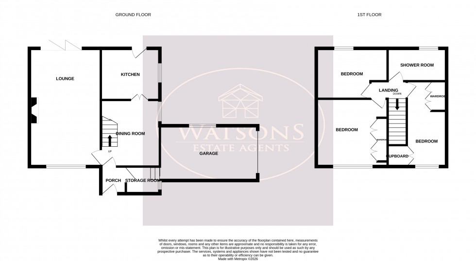 Floorplan for Kimberley, Nottingham