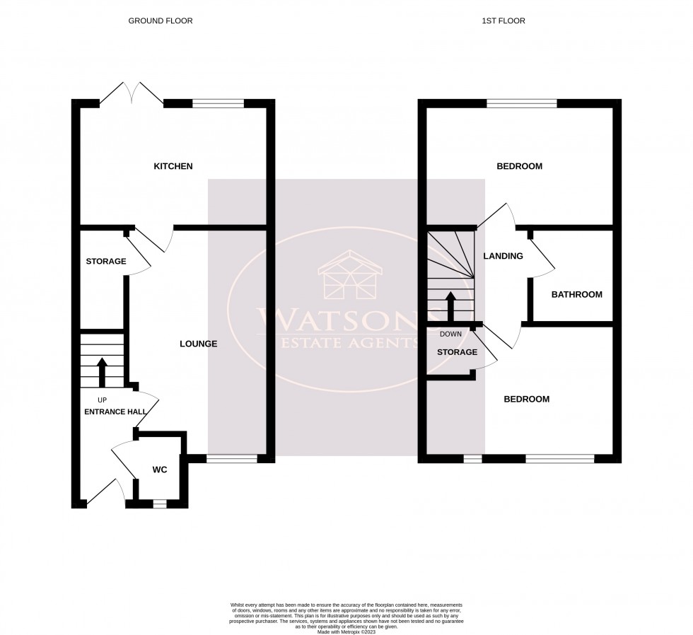 Floorplan for Hucknall, Nottingham