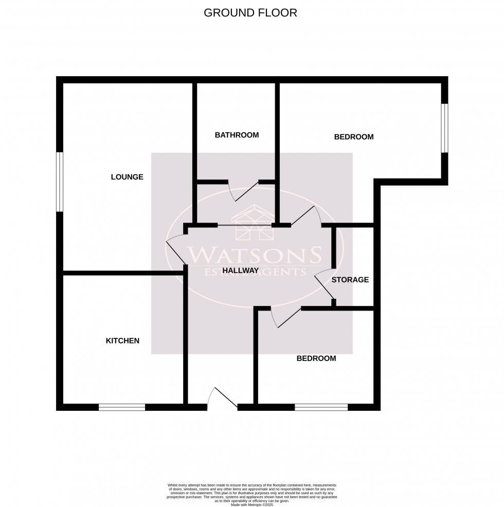 Floorplan for Eastwood, Nottingham
