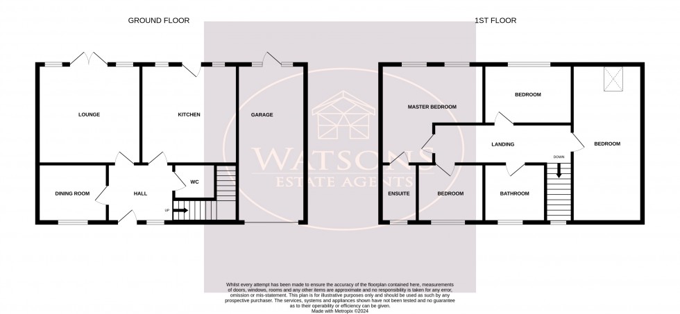 Floorplan for Eastwood, Nottingham