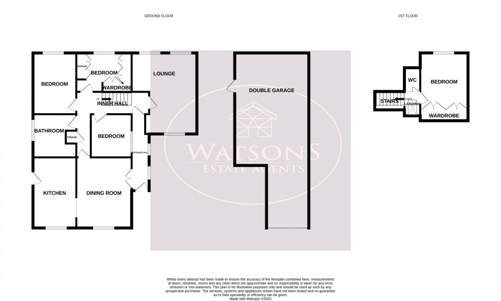 Floorplan for Brinsley, Nottingham