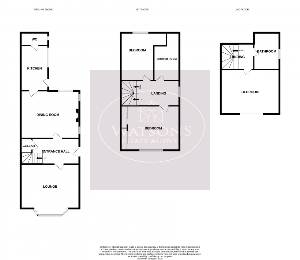Floorplan for Eastwood, Nottingham