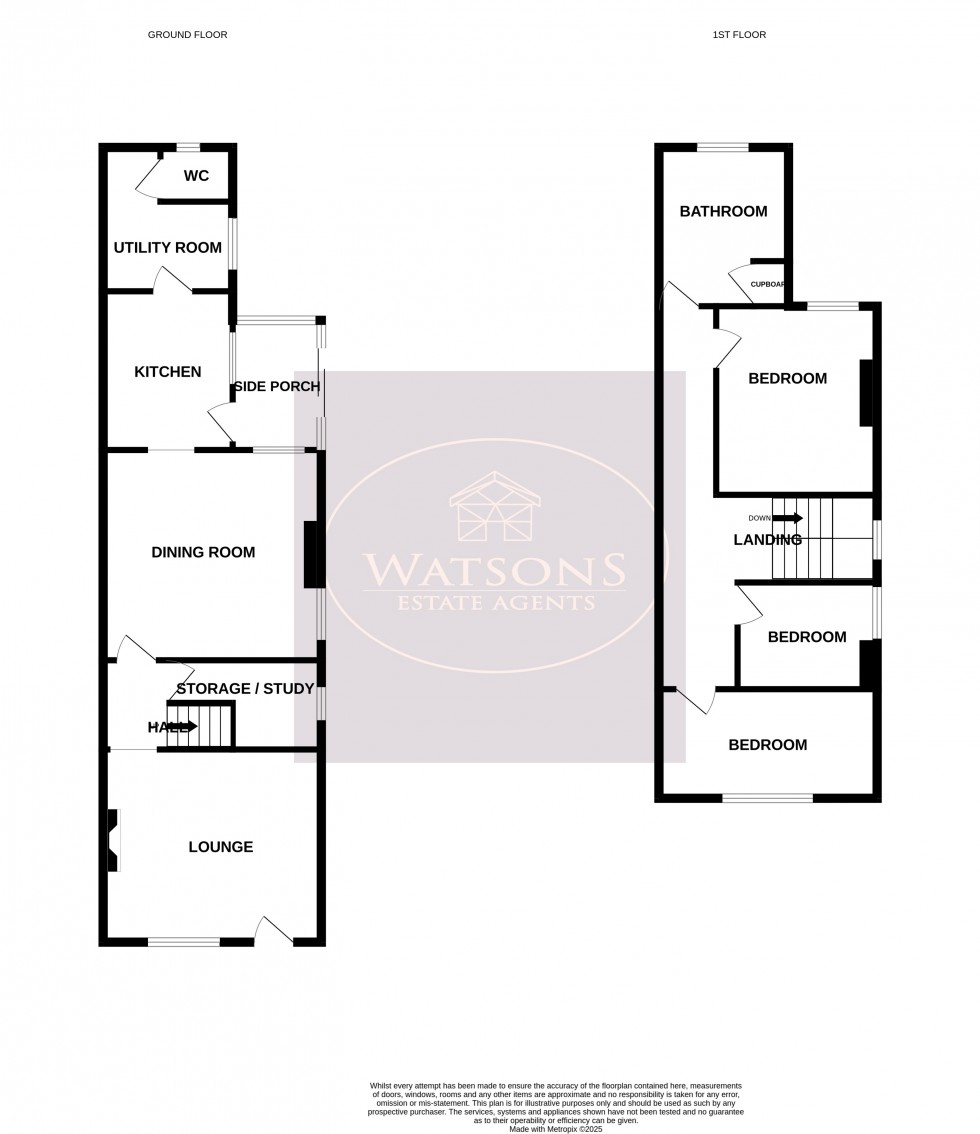 Floorplan for Selston, Nottingham