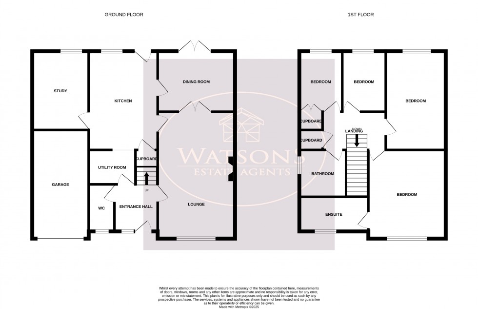 Floorplan for Nuthall, Nottingham