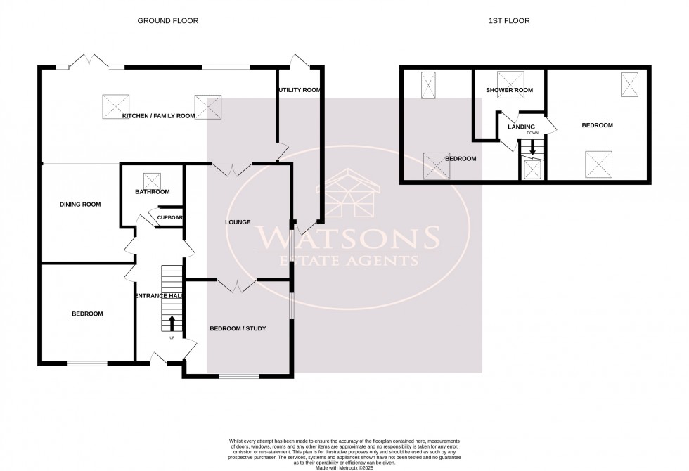 Floorplan for Kimberley, Nottingham
