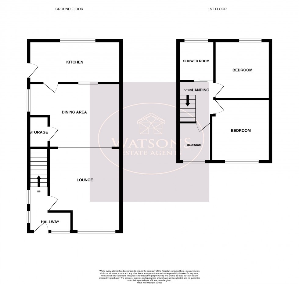 Floorplan for Eastwood, Nottingham