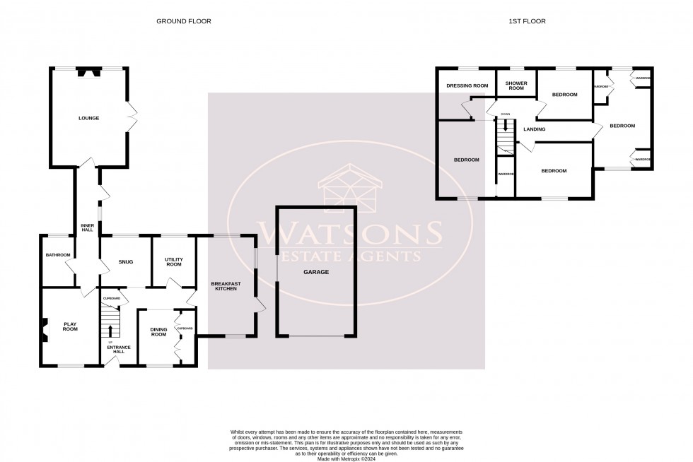 Floorplan for Kimberley, Nottingham