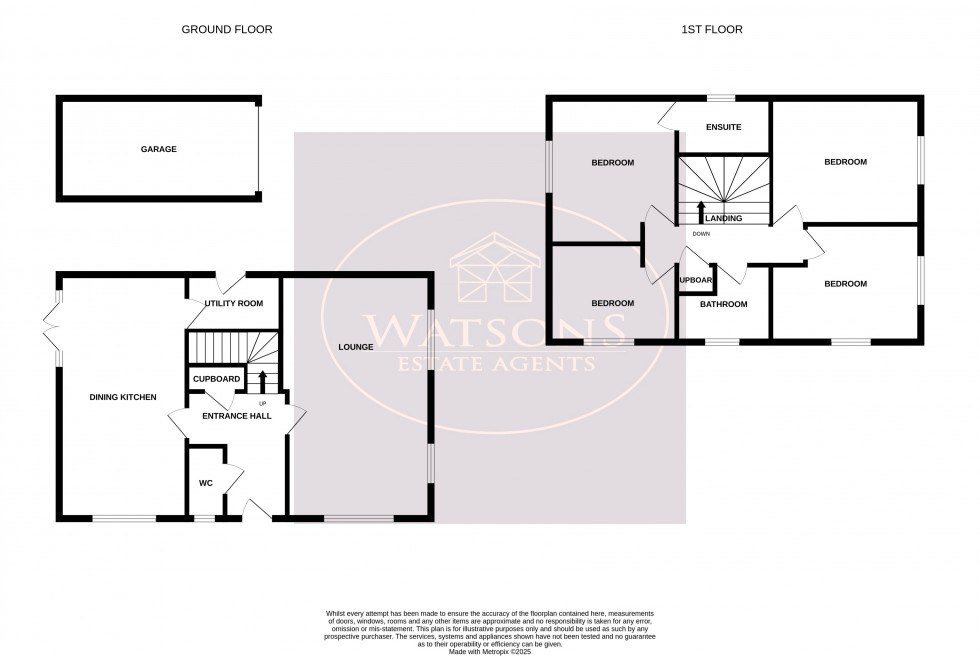Floorplan for Giltbrook, Nottingham