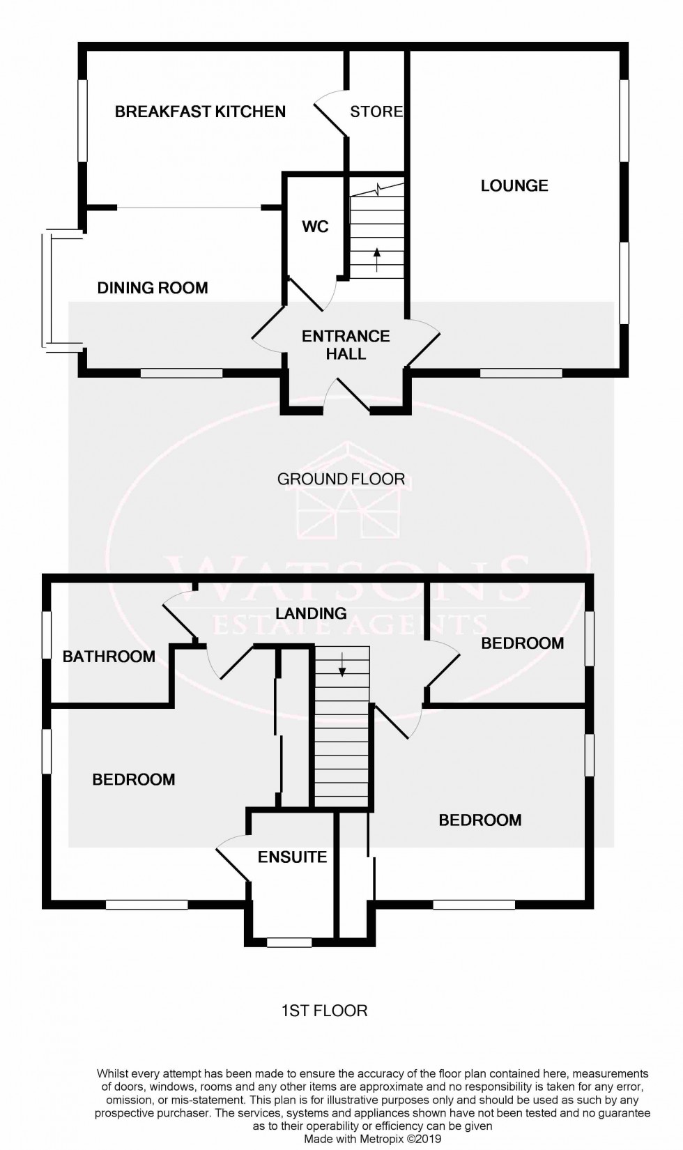 Floorplan for Woodhouse Park, Nottingham