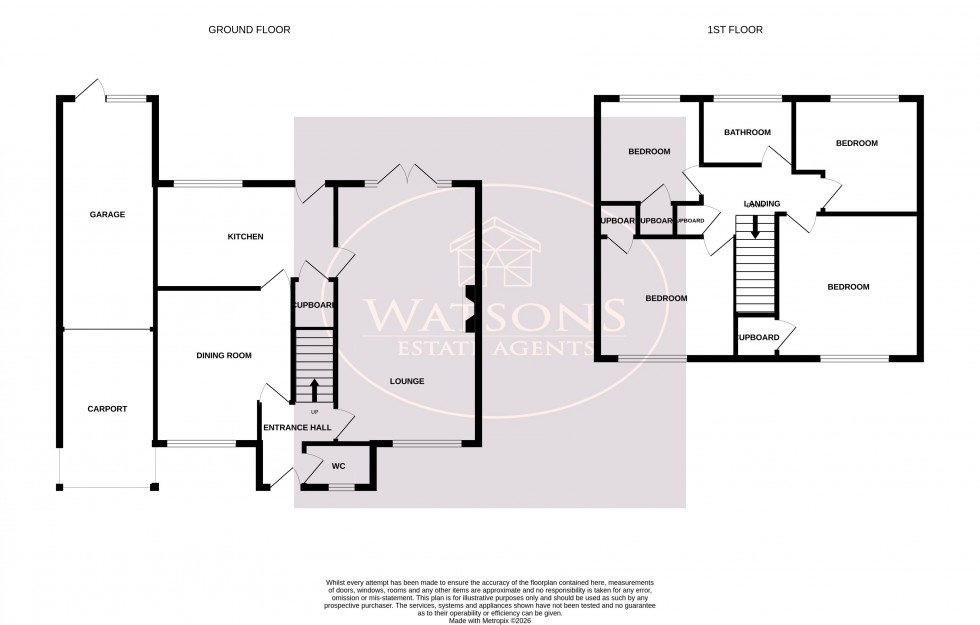 Floorplan for Watnall, Nottingham