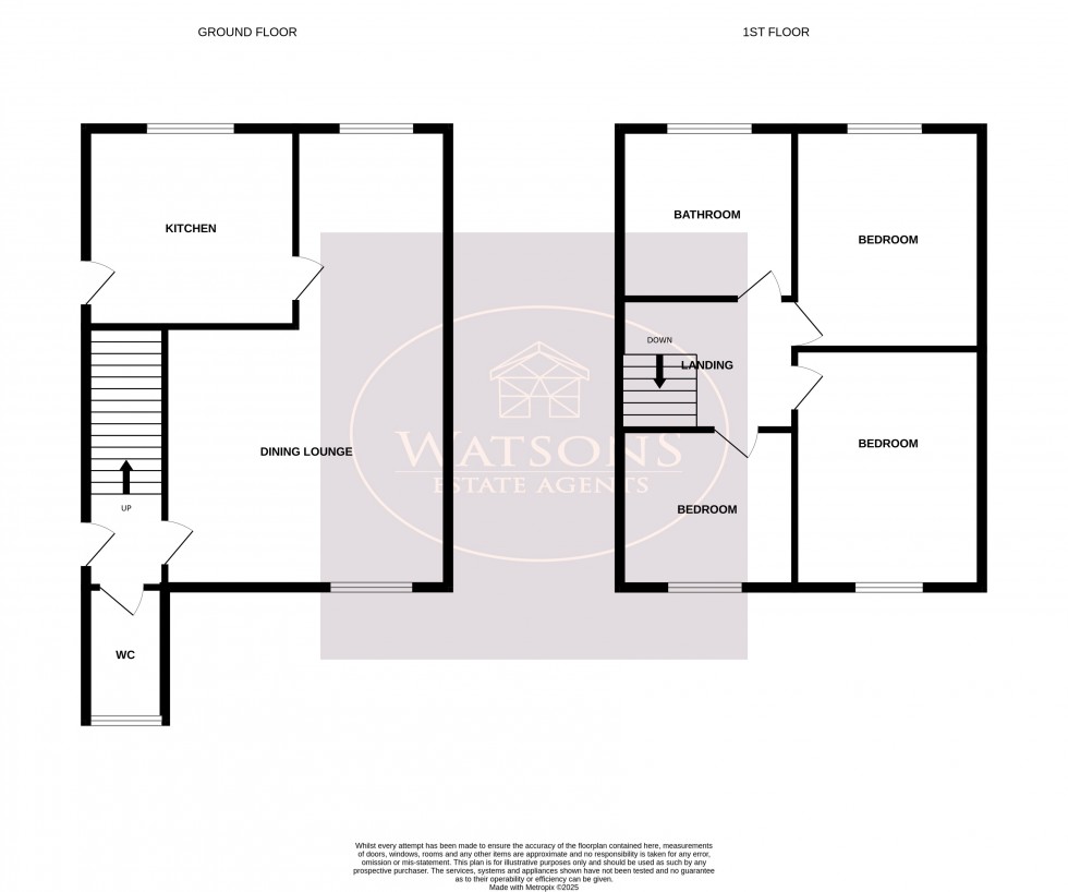 Floorplan for Nuthall, Nottingham