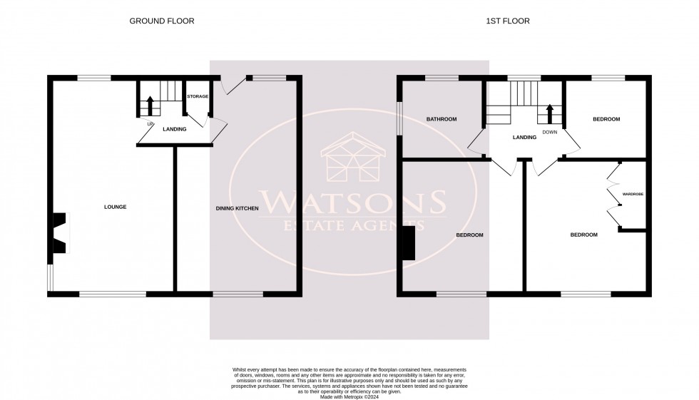 Floorplan for Selston, Nottingham