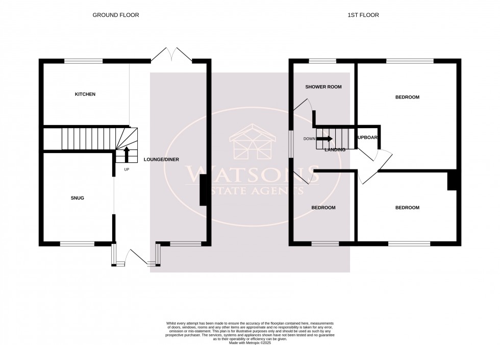 Floorplan for Ladbrooke Crescent, Nottingham
