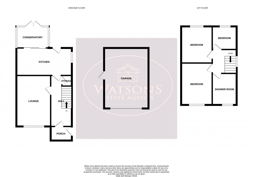 Floorplan for Awsworth, Nottingham