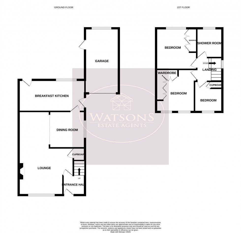 Floorplan for Brinsley, Nottingham