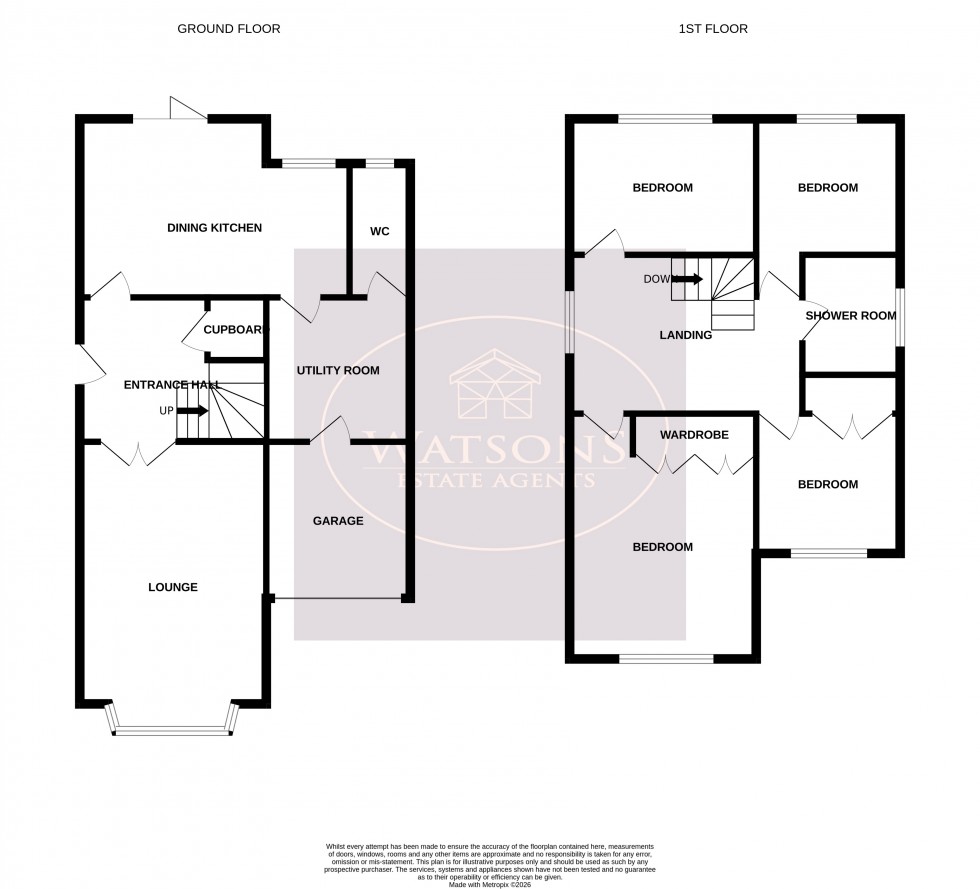 Floorplan for Giltbrook, Nottingham