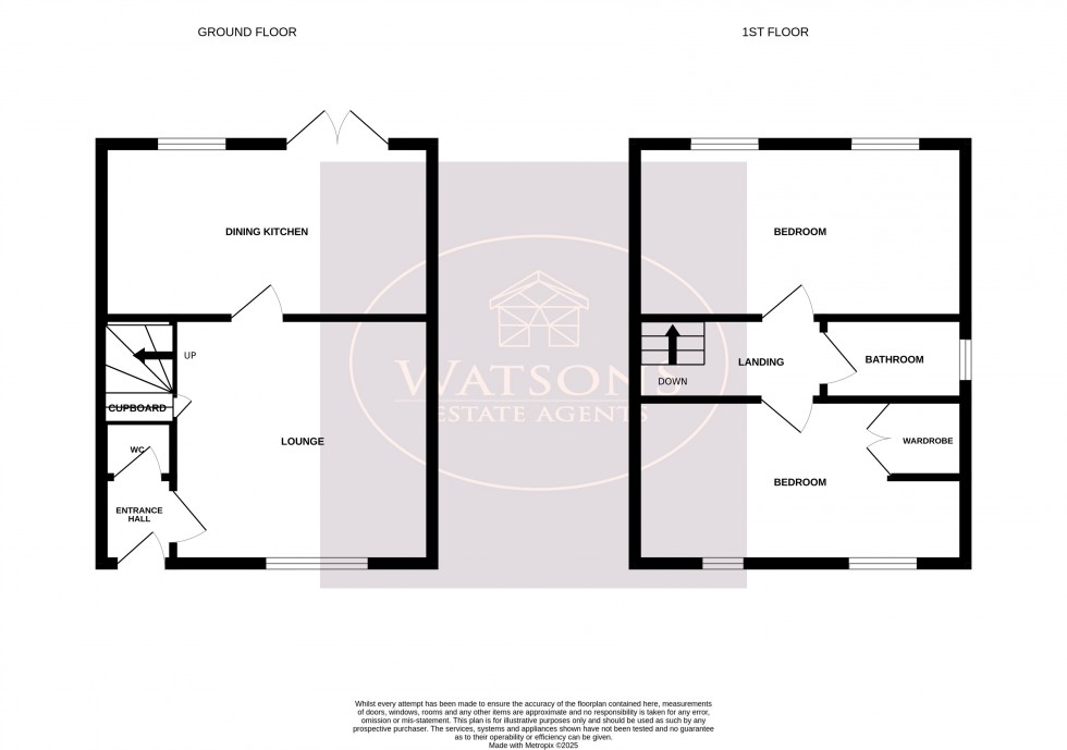 Floorplan for Eastwood, Nottingham