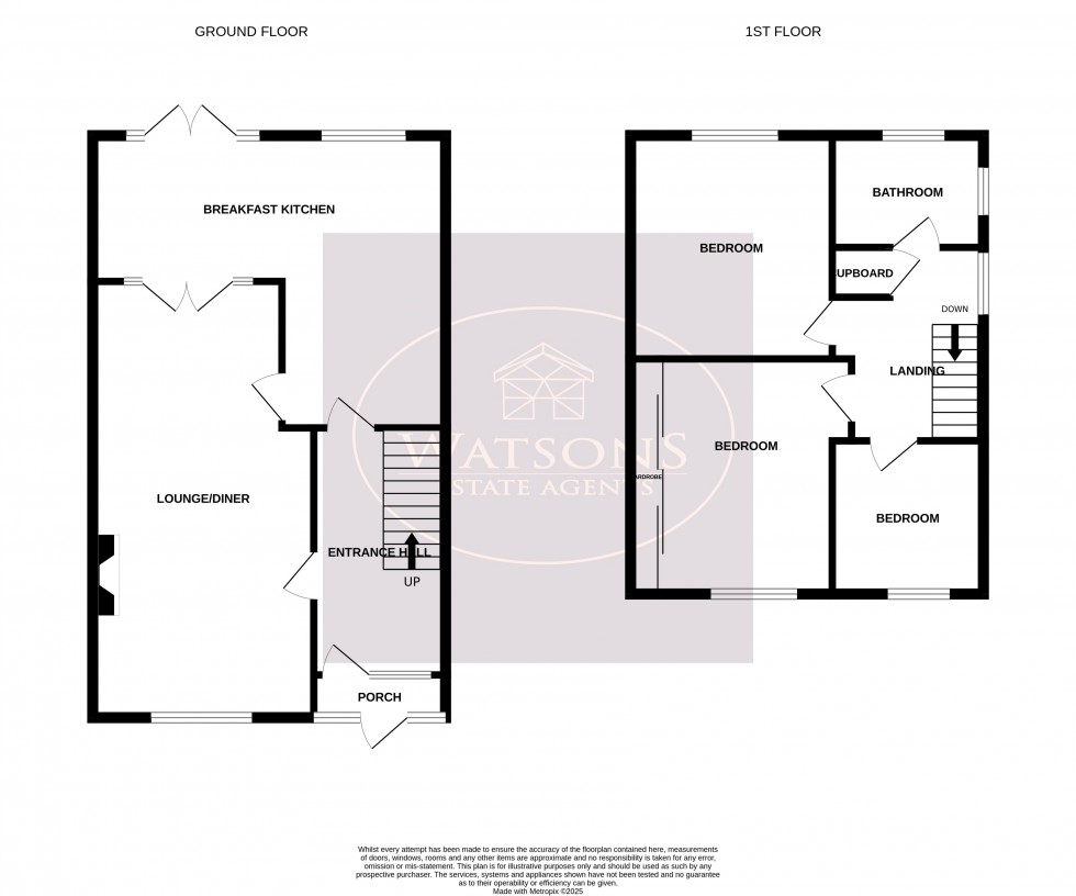 Floorplan for Nuthall, Nottingham
