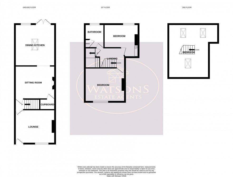 Floorplan for Jacksdale, Nottingham