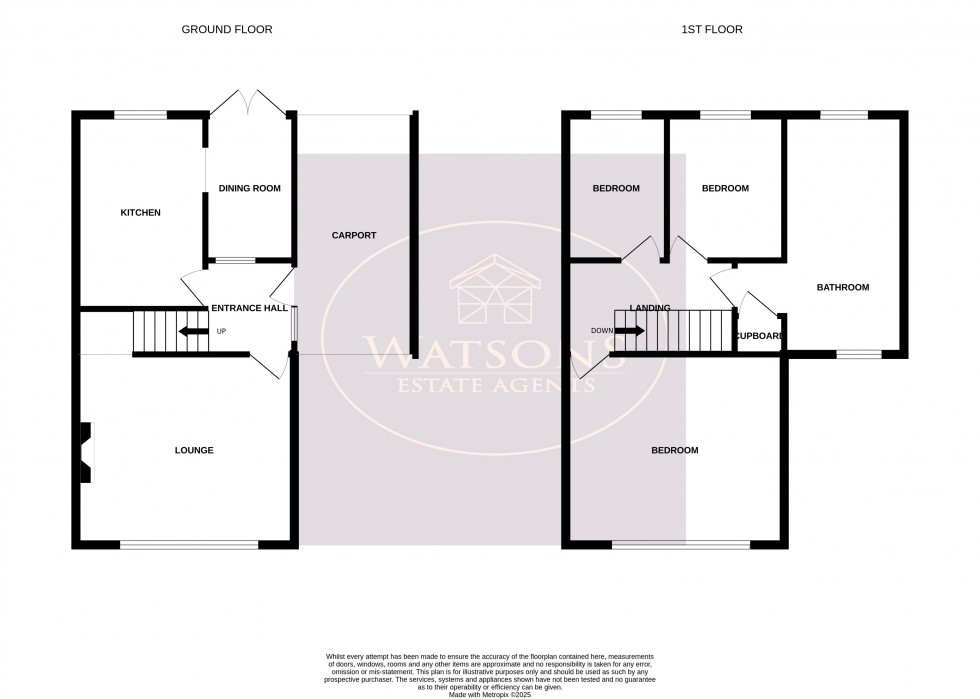 Floorplan for Awsworth, Nottingham