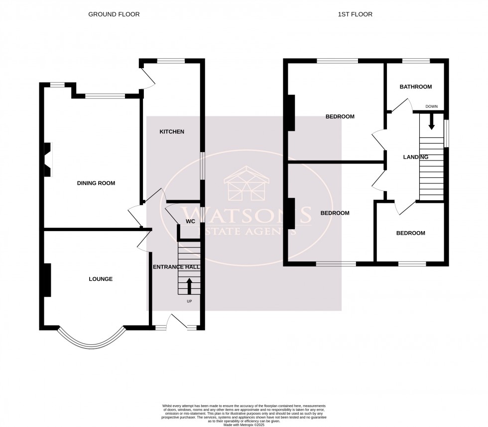 Floorplan for Watnall, Nottingham