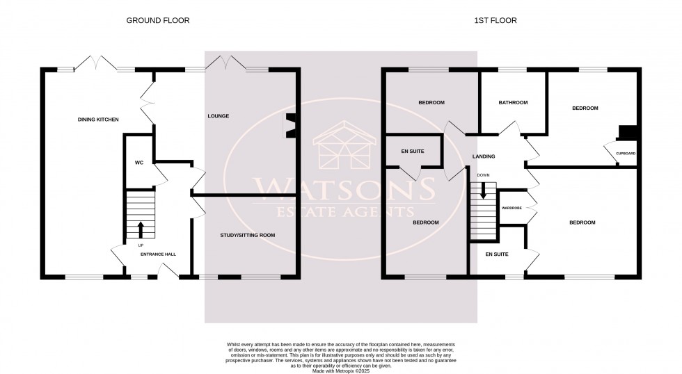 Floorplan for Brinsley, Nottingham
