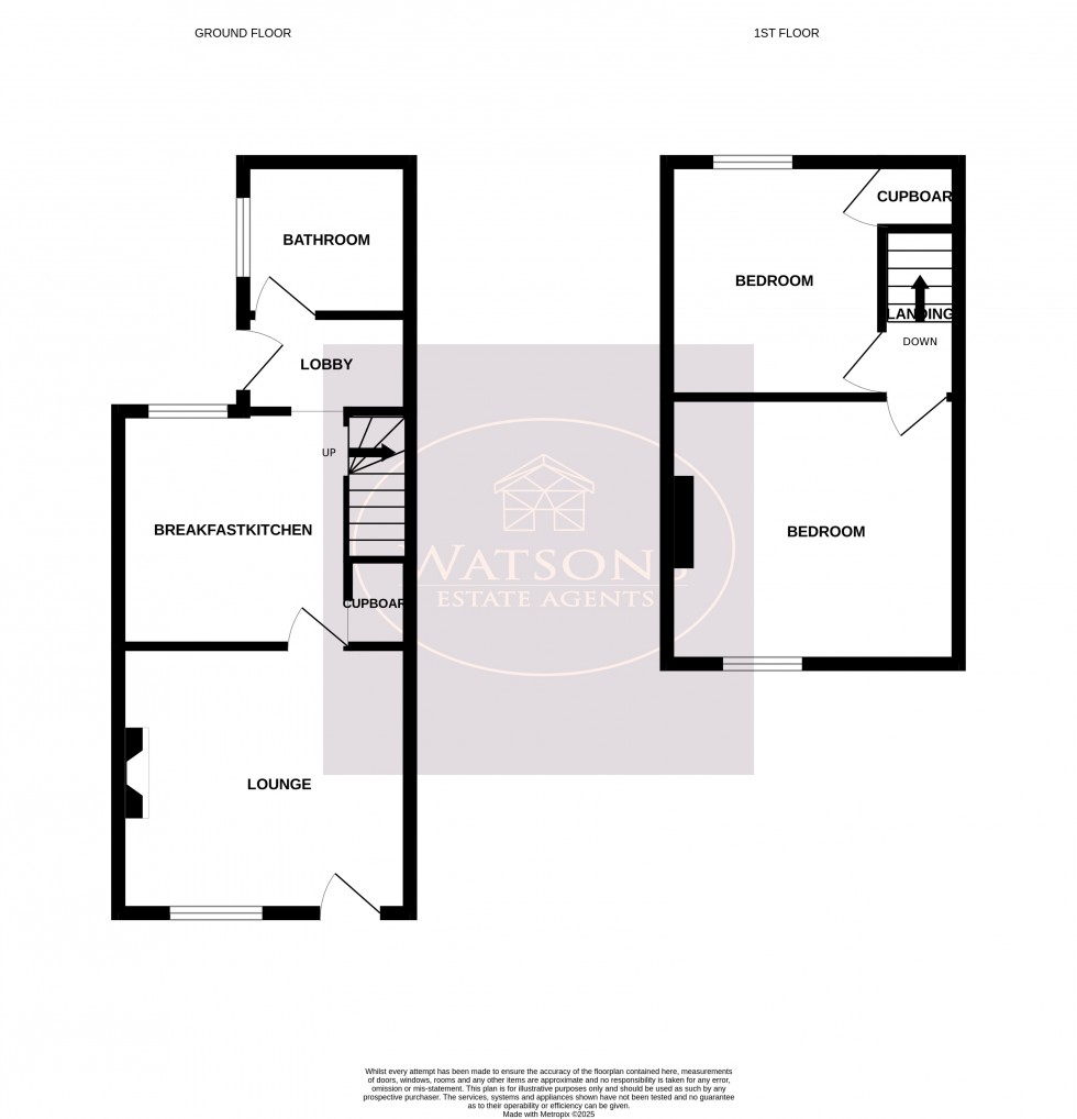 Floorplan for Kimberley, Nottingham