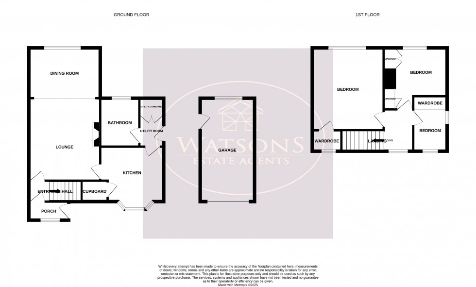 Floorplan for Eastwood, Nottingham