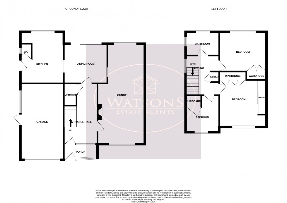 Floorplan for Newthorpe, Nottingham