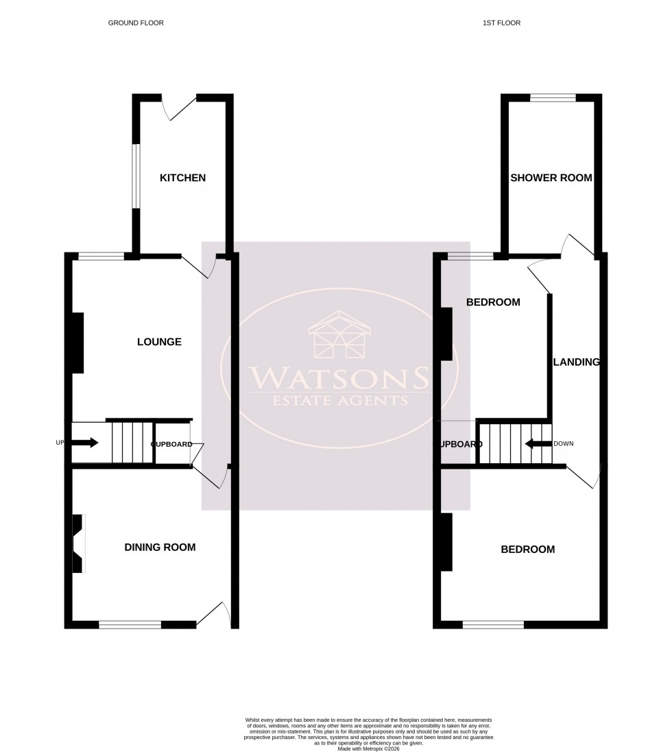 Floorplan for Brinsley, Nottingham