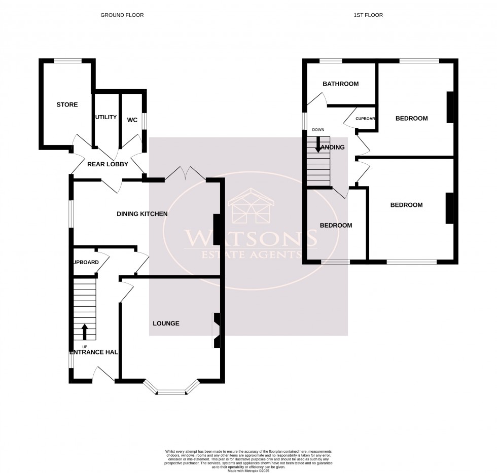 Floorplan for Hucknall, Nottingham