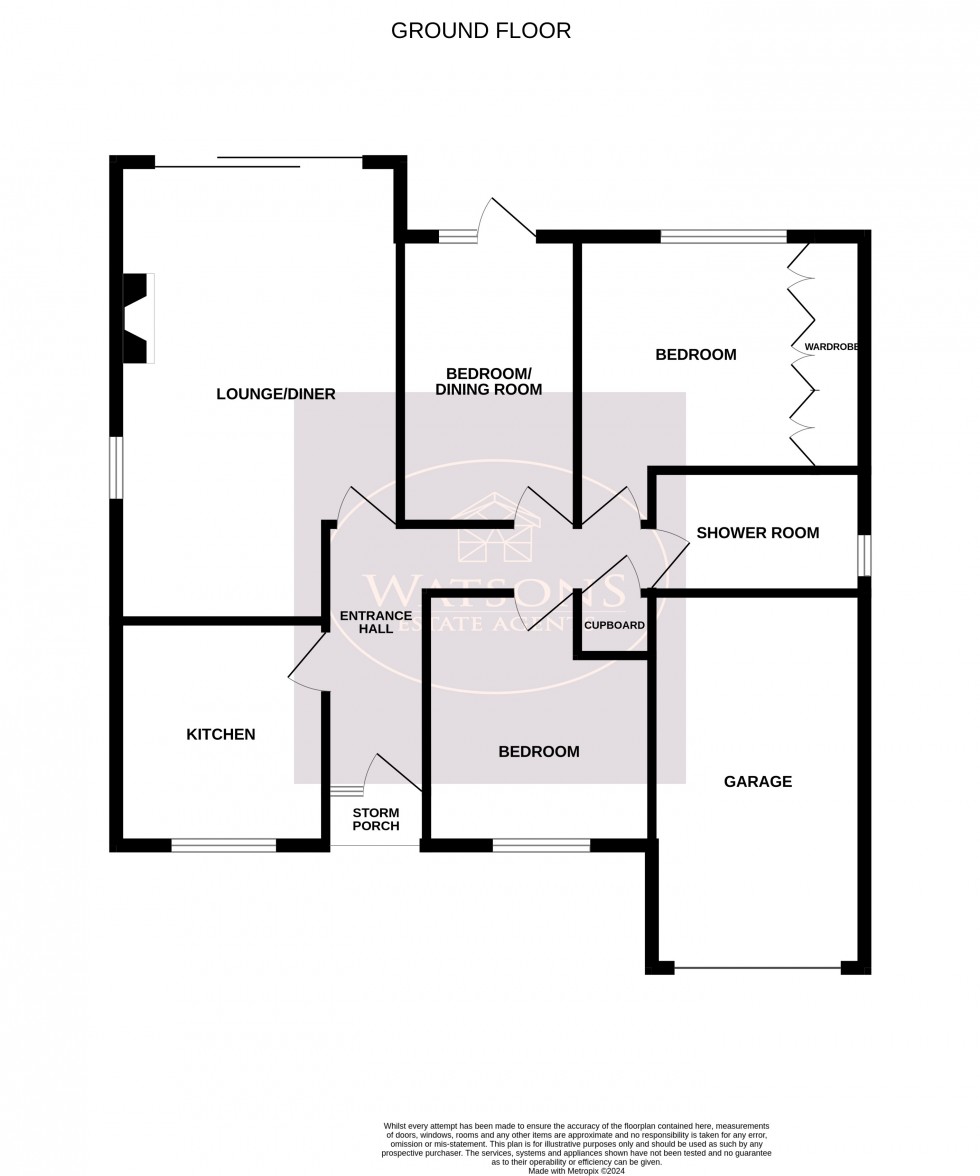 Floorplan for Gedling, Nottingham