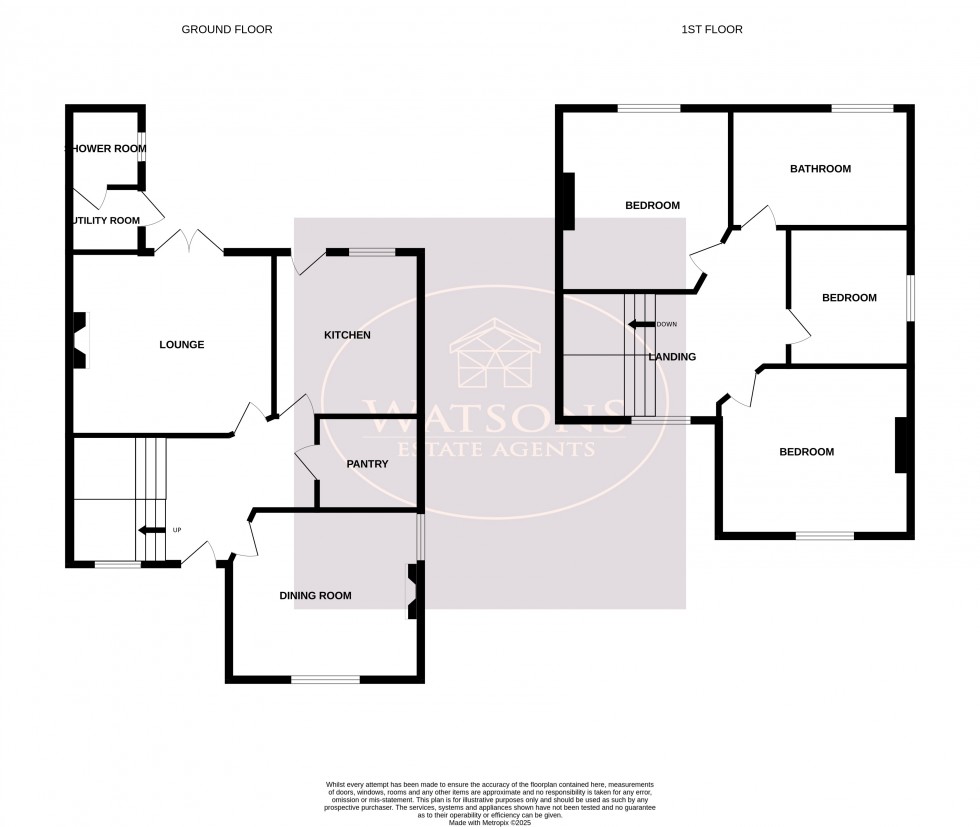 Floorplan for Loscoe, Heanor, Derbyshire