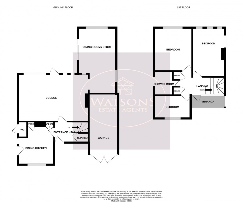 Floorplan for Nuthall, Nottingham