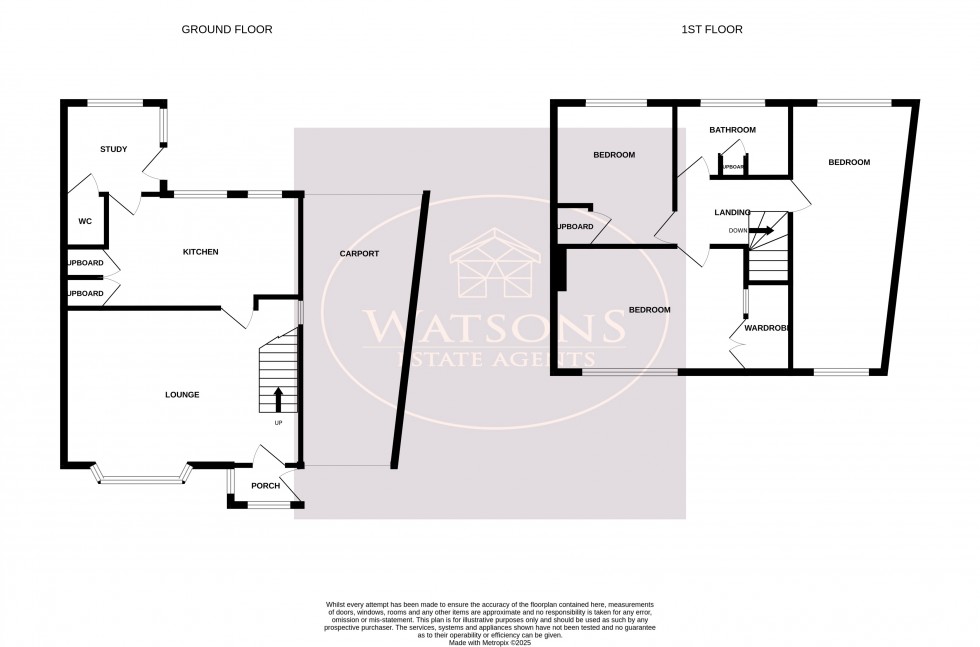 Floorplan for Penrith Crescent, Nottingham
