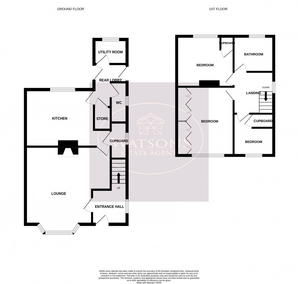 Floorplan for Kimberley, Nottingham