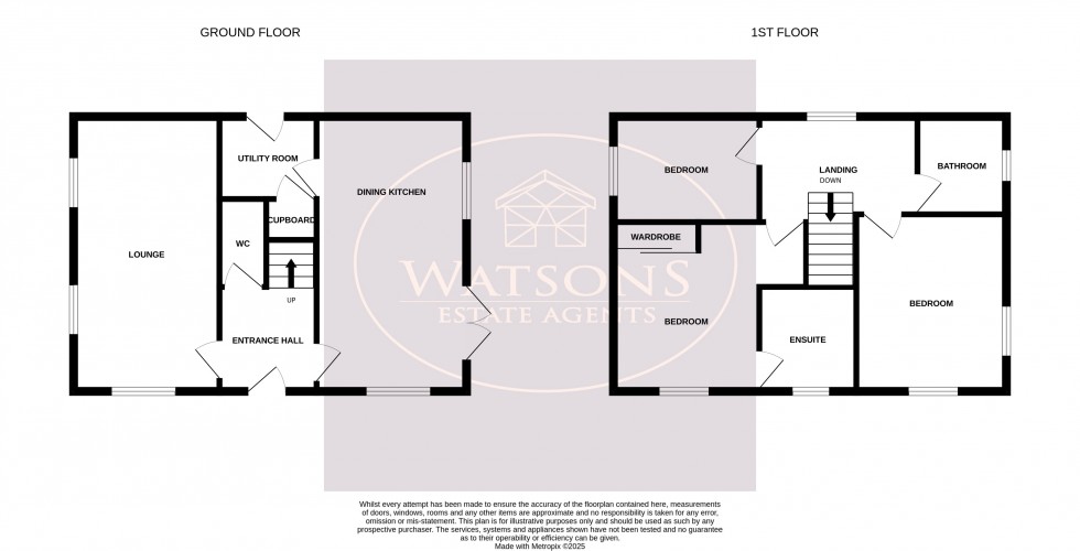 Floorplan for Awsworth, Nottingham