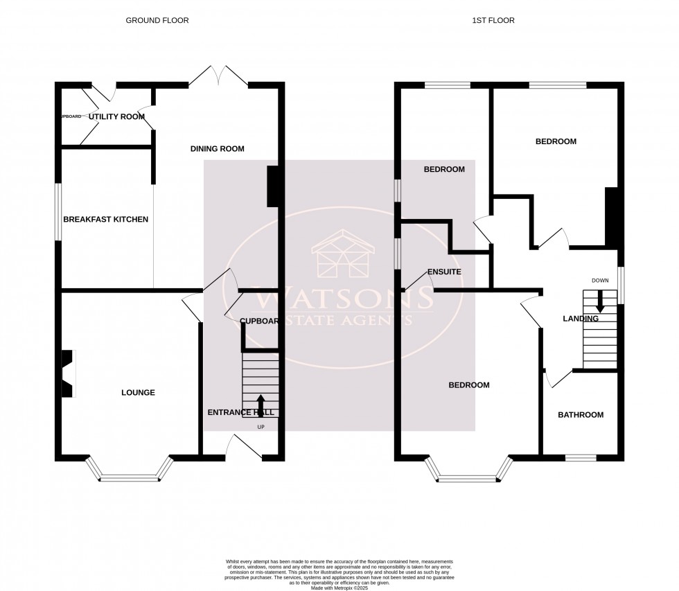Floorplan for Newthorpe, Nottingham