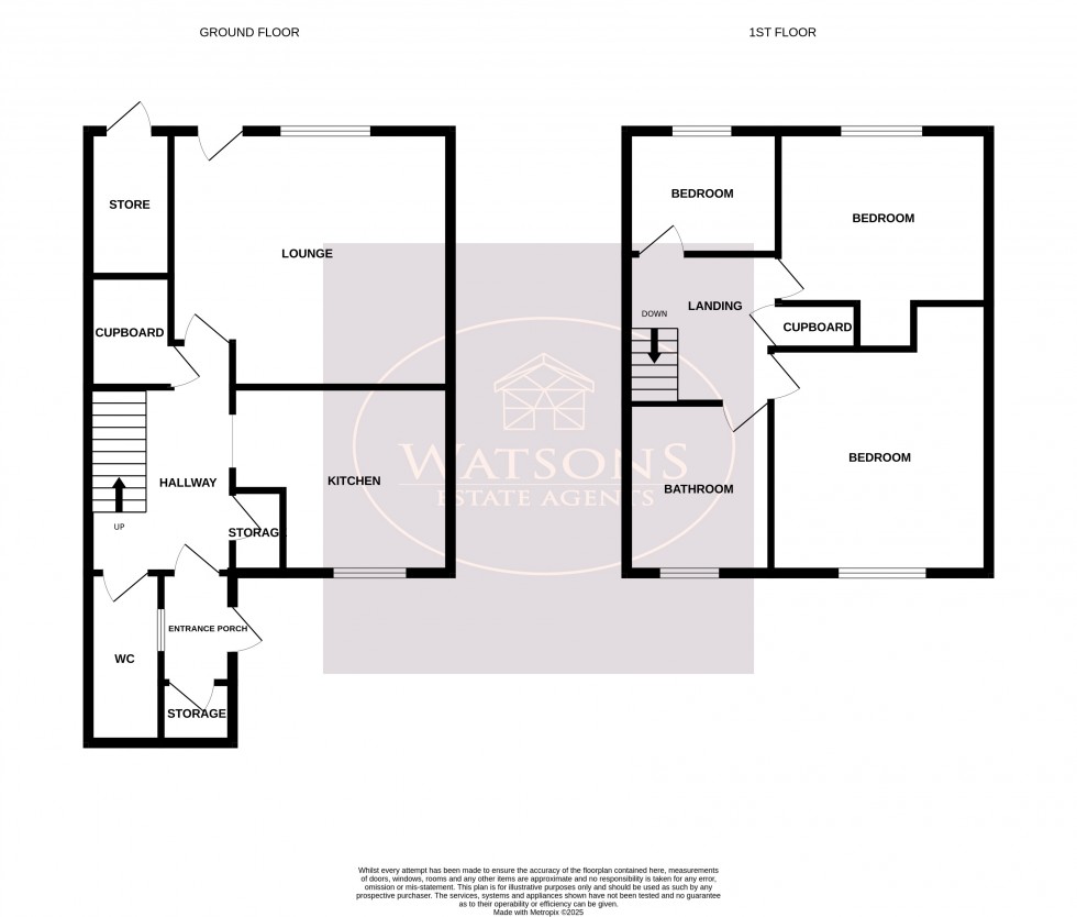 Floorplan for Eastwood, Nottingham