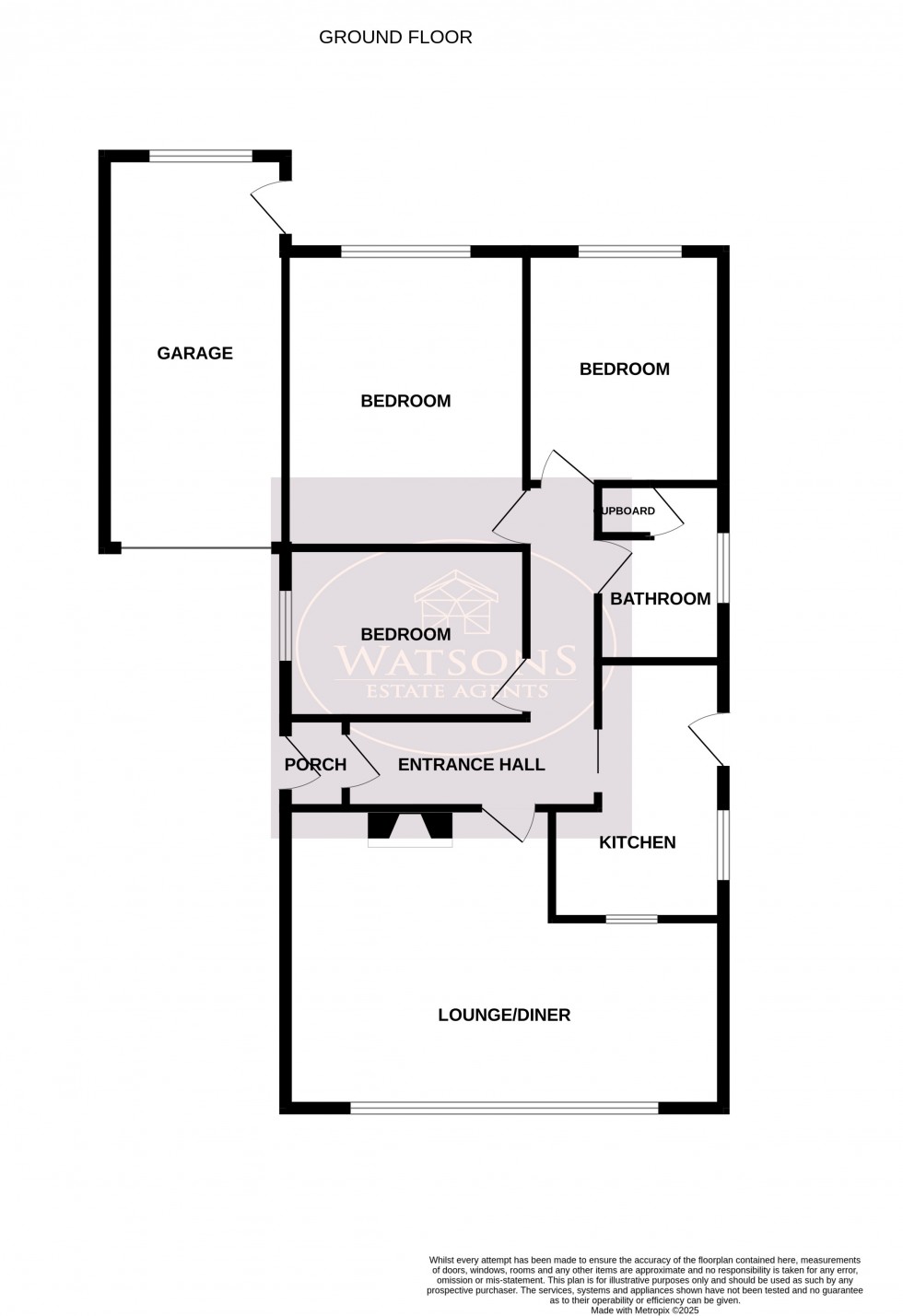 Floorplan for Newthorpe, Nottingham