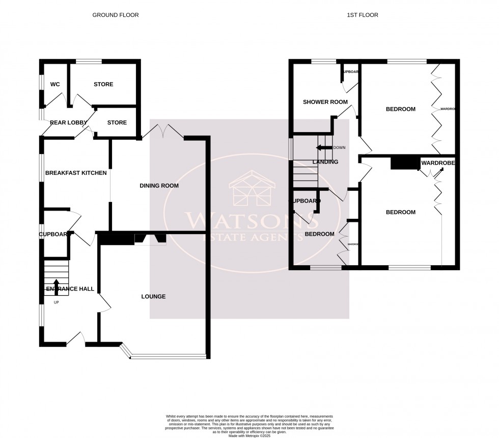 Floorplan for Nuthall, Nottingham