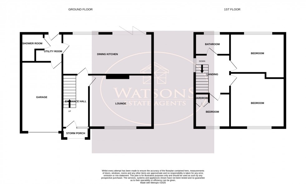 Floorplan for Newthorpe, Nottingham