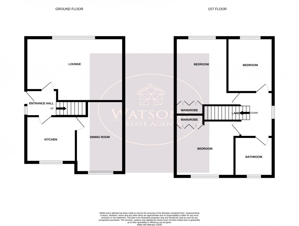 Floorplan for Newthorpe, Nottingham