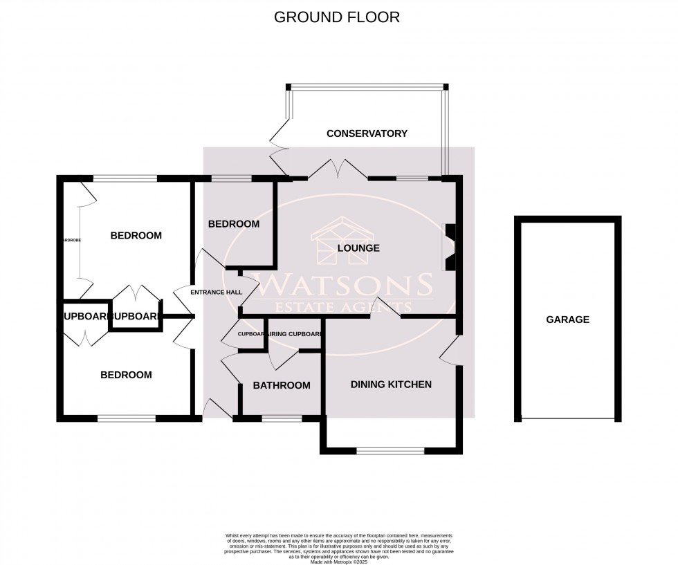 Floorplan for Selston, Nottingham