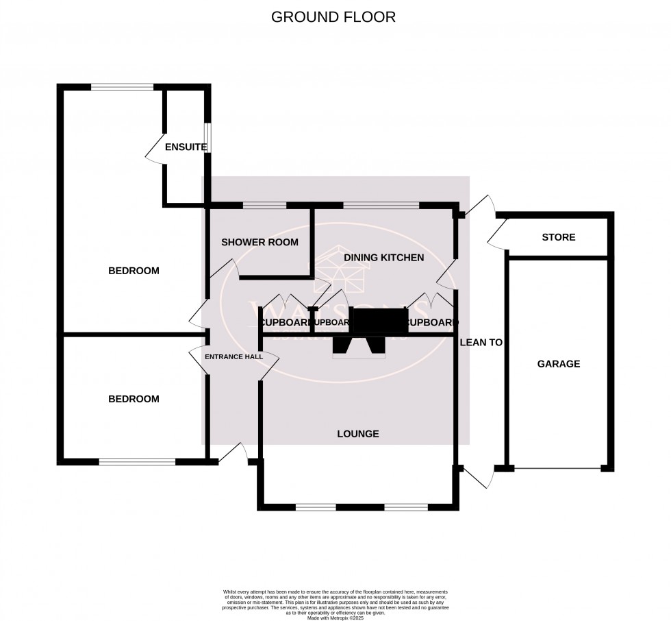 Floorplan for Newthorpe, Nottingham