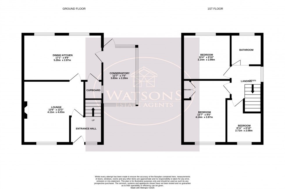 Floorplan for Codnor Park, Nottingham, Derbyshire