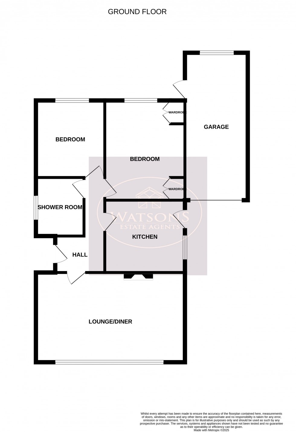 Floorplan for Newthorpe, Nottingham