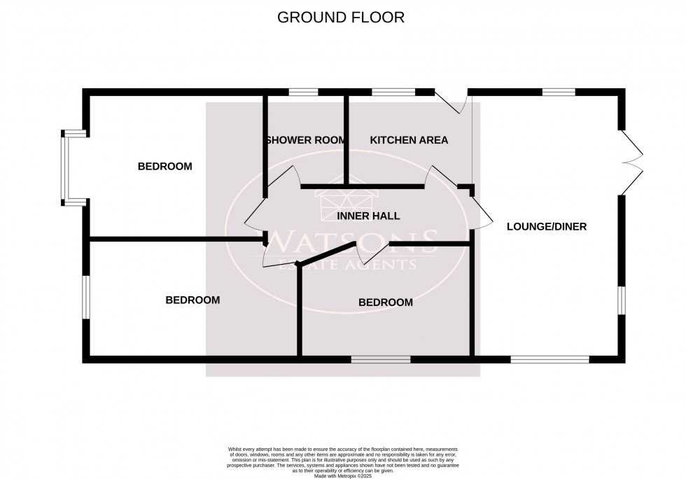 Floorplan for Selston, Nottingham
